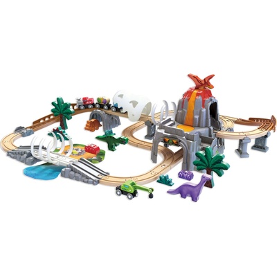 Hape Vláčkodráha Dobrodružný set Dino