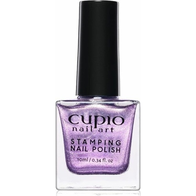 Cupio Stamping lak - Glitter Purple 10ml