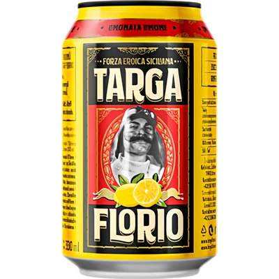 Targa Florio Limone sycená citronová limonáda 330 ml