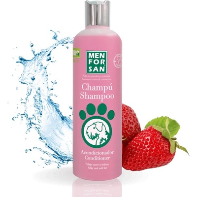 Menforsan Ošetřující šampon a kondicionér proti zacuchávání srsti 300 ml