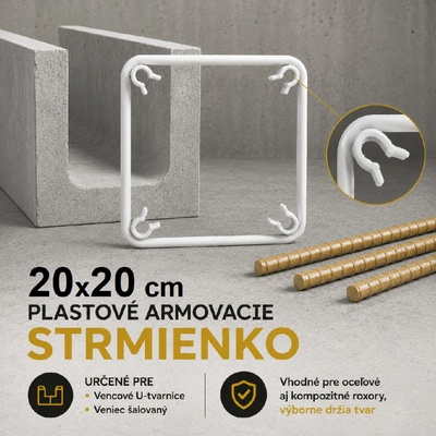 ROXOR Betonárska výstuž - prúty, hrúbka 6 mm, dĺžka 6 m