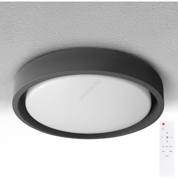 Brilagi -LED димируемо осветително тяло MATTEO LED/60W/230V 3000-6500K Ø 51, 5 cm черно + с дистанционно управление (BG3189)