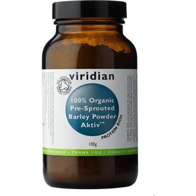 Viridian Nutrition 100% Organic Aktivated Barley Powder 100 g