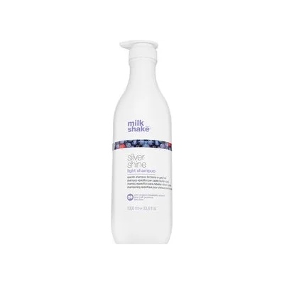Milk Shake Silver Shine Light Shampoo Защитен шампоан за платинено руса и сива коса 1000 ml