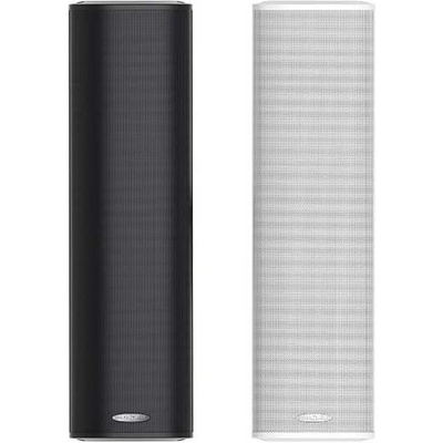 DSPPA Колони 30w на 100v dsppa dsp255ii, външен/вътрешен монтаж, алуминиев корпус, водоустойчиви, ip66, черни (чифт)