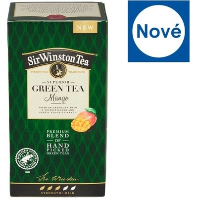 Sir Winston Tea Mango zelený čaj aromatizovaný 20 x 1,75 g