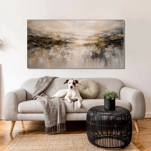 Decono Картина Brown and Beige Abstract