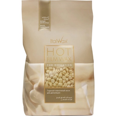 Italwax Filmwax zrnka vosku BÍLÁ ČOKOLÁDA 0,5 kg