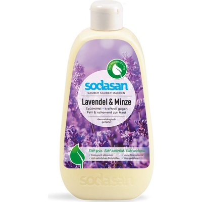 Sodasan tekutý prostředek na nádobí, levandule máta 500 ml