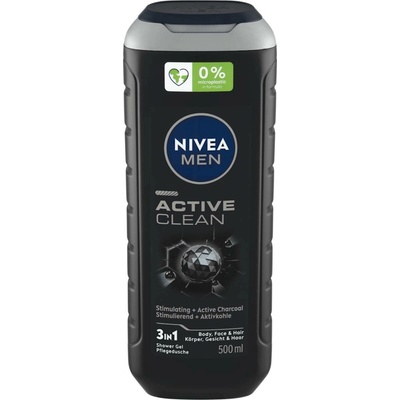 Nivea Men Active Clean Real Madrid Edition sprchový gel 500 ml