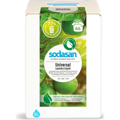 SODASAN Universal tekutý prací prostředek LIME 5 l