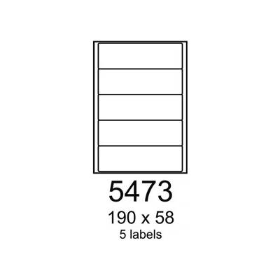 Rayfilm R01005473F biele A4 1000 list.