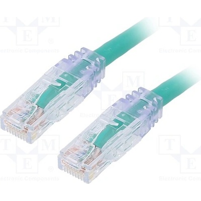 Panduit UTPSP1MGRY Patch U/UTP Cat 6 RJ45 vidlice z obou stran lanko Cu 1m