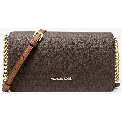 Michael Kors dámská kabelka Medium Logo Convertible hnědá