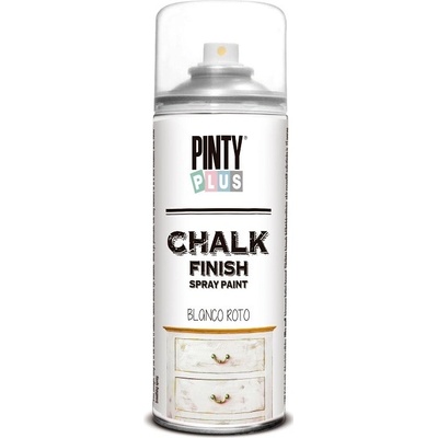 PINTY PLUS CHALK Křídová barva ve spreji 400ml ck788 broken white