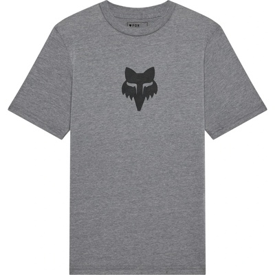 FOX Racing Детска тениска FOX Racing Kid's Fox Head S/S Tee T-shirt - Heather Dark Grey (704-5937-0111)