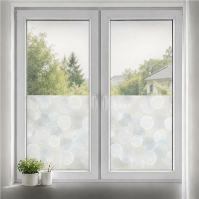 GEKKOFIX 13551 Samolepící tapety transparentní kolečka rozměr 45 cm x 15 m