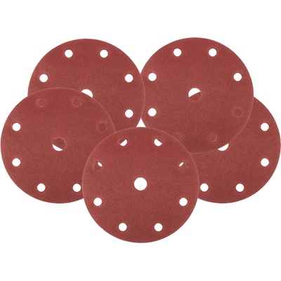 NEO TOOLS Шлифовъчни дискове 150 mm, P180, 5 бр. , с 9 отвора за 04-721 08-995 (08-995)