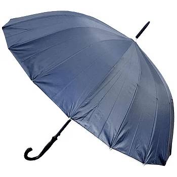 Image 1 of Черен чадър, двулицев 16 спици 92см