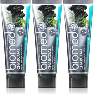 Biomed Charcoal избелваща паста за зъби с активен въглен