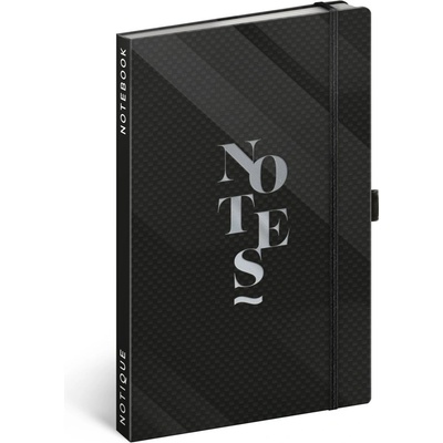 NOTIQUE Notes Elegantní linkovaný 13 x 21 cm – Zboží Dáma