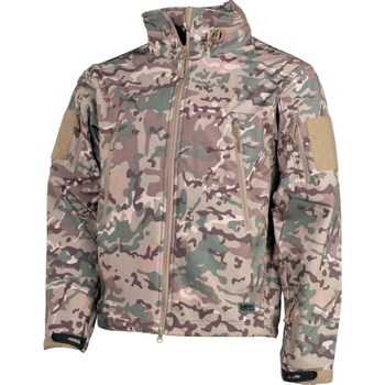 Bunda MFH Scorpion Softshellová operation camo