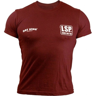 LSP nutrition T-shirt OATKING/LSP bordeaux červené