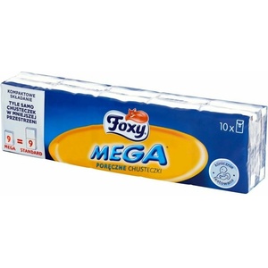  Foxy Mega Носни кърпи 1бр/10бр - 1бр (3152)