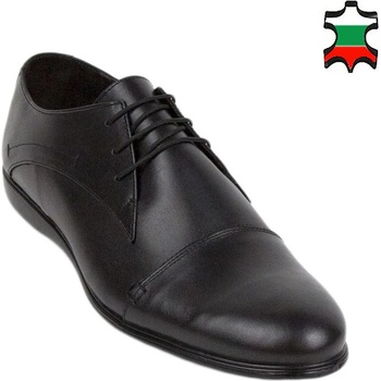 Image 1 of Български обувки Мъжки обувки от черна естествена кожа 33166