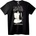 NOONEBRAND Тениска KLOD Акустично Студио - M, Black