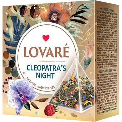 Lovare Cleopatras Night zelený čaj 15 x 2 g