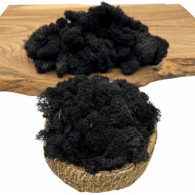 Stabilizovaný mach - lišajník - čierna 100g 100g