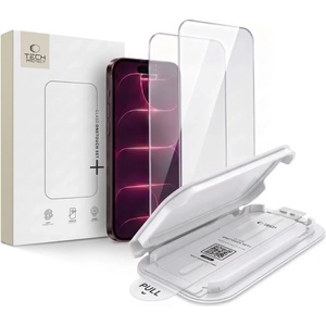 Tech-Protect Закалено стъкло TECH-PROTECT ONETOUCH SET+ 2 броя за iPhone 17 Pro / 18 Pro, прозрачно