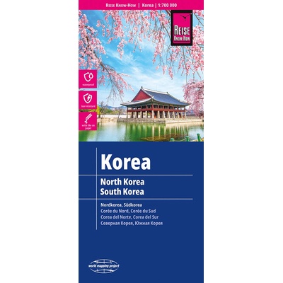 mapa Korea,north-south 1:700 t.