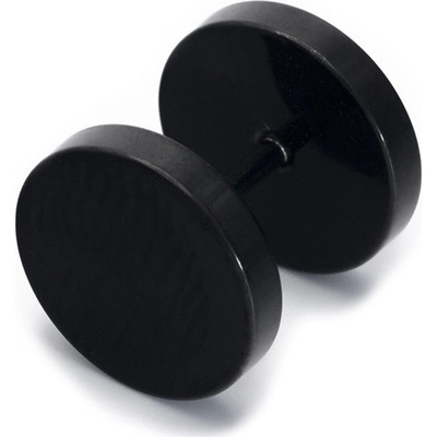 BRUNOshop.cz FAKE PLUG ČERNÁ 1 cm S4516