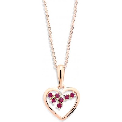 Cutie Jewellery přívěsek z růžového zlata Z6299 1606 40 40 X 4
