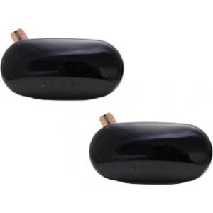Carmart Диодни мигачи за калник за Honda Civic (1991-1996), Del Sol (92-97), CR-V (96-01) - опушени с бягащ мигач