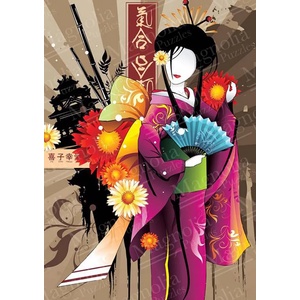 Magnolia - Puzzle Geisha II - 1 000 piese