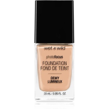 Image 1 of Wet n Wild PhotoFocus лек хидратиращ фон дьо тен за озаряване на лицето цвят Nude Ivory 28ml