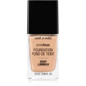Wet n Wild PhotoFocus лек хидратиращ фон дьо тен за озаряване на лицето цвят Nude Ivory 28ml