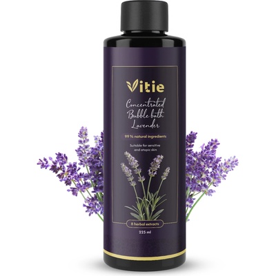 Vitie Přírodní pěna do koupele Levandule 225 ml
