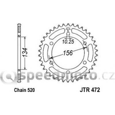 JT Sprockets JTR 472-40