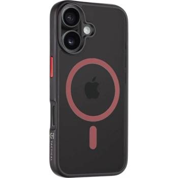 Tactical iPhone 16 TACTICAL MAGFORCE HYPERSTEALTH 2.0 Силиконов удароустойчив протектор за телефон, MagSafe, ЧЕРНО/ЛИЛА 57983121865 (57983121865)