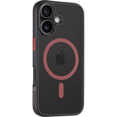 Tactical iPhone 16 TACTICAL MAGFORCE HYPERSTEALTH 2.0 Силиконов удароустойчив протектор за телефон, MagSafe, ЧЕРНО/ЛИЛА 57983121865 (57983121865)