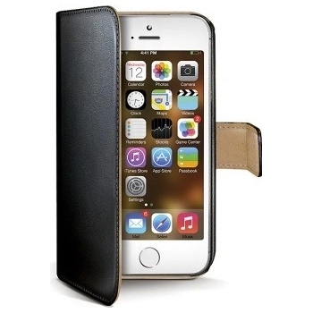 Pouzdro Celly WALLY Apple iPhone 5/5S černé