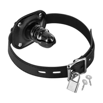 Image 1 of Fetish Tentation Каишка за уста с дилдо Penis Gag