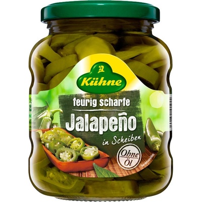 Kühne Jalapeňos v nálevu 330 g