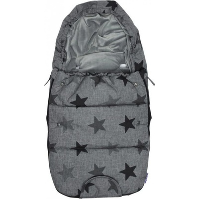 Dooky footmuff S STARS DeLuxe šedý