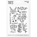 Vodeodolné dočasné tetovačky Divoké mačky TATTonMe mix