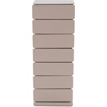 Spinder Design Кафяво-сив метален скрин 37x99x26 cm Joey - Spinder Design (ST622-50)